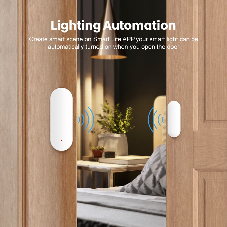 AVATTO Tuya WiFi Door Sensor, Smart Door Open/Closed Detectors, Smart Life APP Wifi Window Sensor