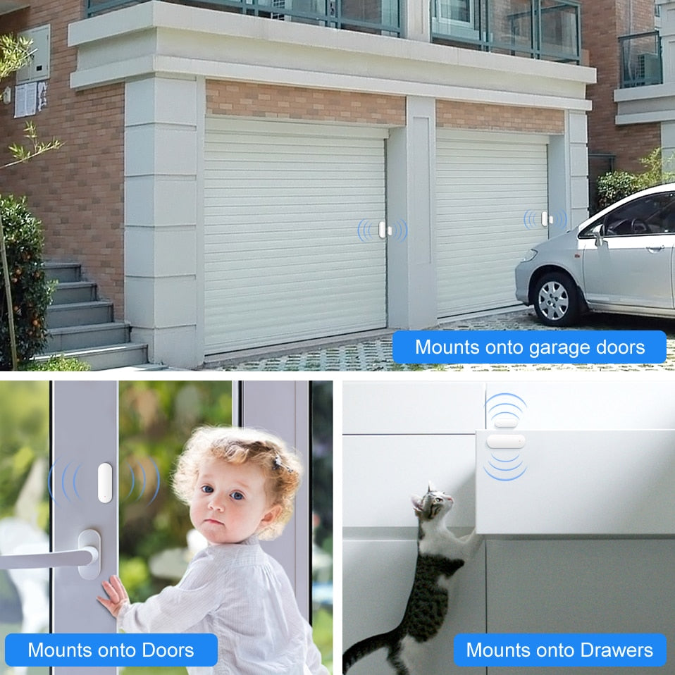 AVATTO Tuya WiFi Door Sensor, Smart Door Open/Closed Detectors, Smart Life APP Wifi Window Sensor